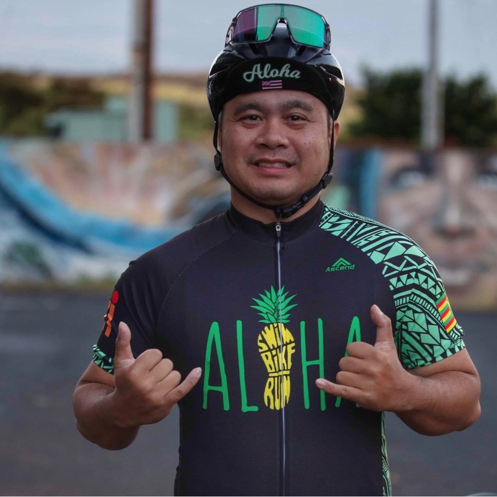 Aloha Cycling Jersey with Pineapple Design